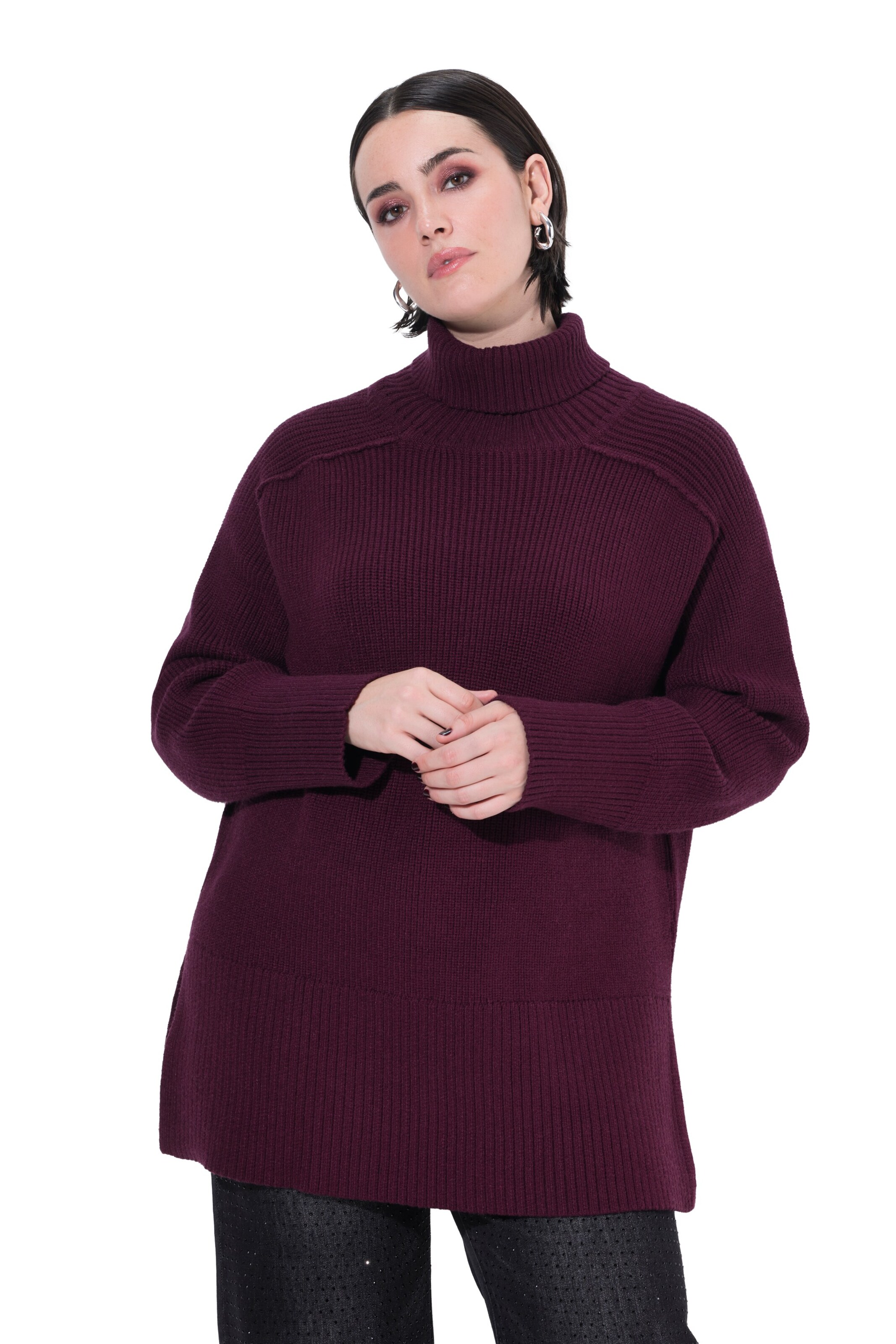 Ulla Popken Sweater in Red: front