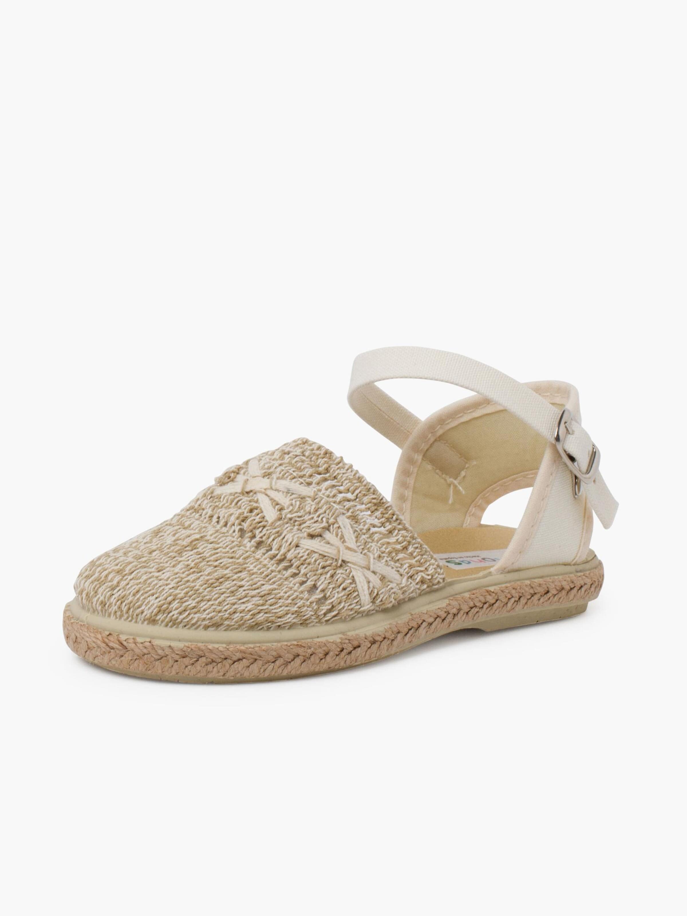 Sandales Pisamonas en beige : devant