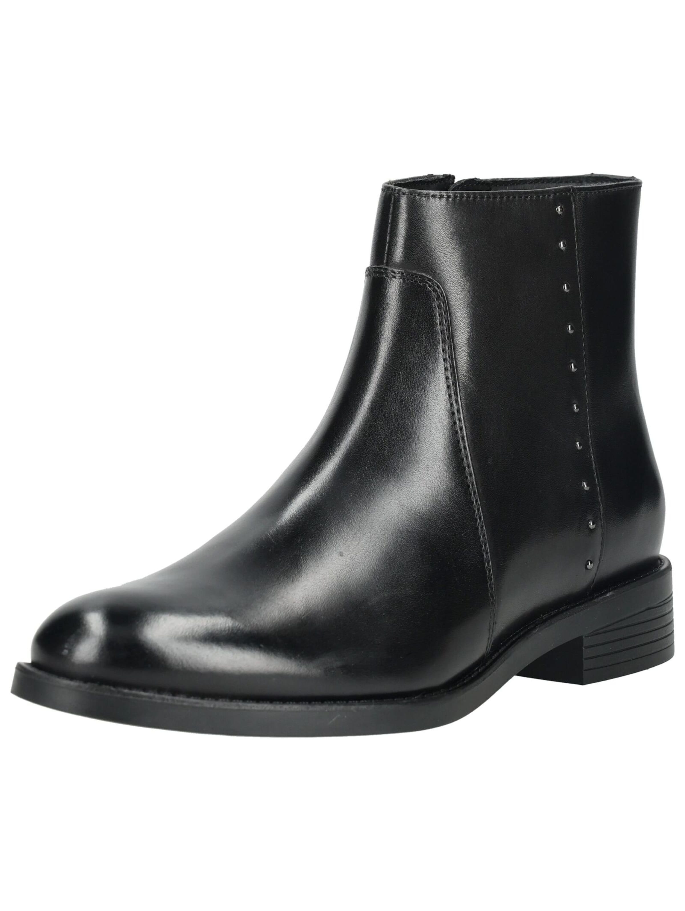 GEOX Stiefelette in Schwarz: Vorderseite