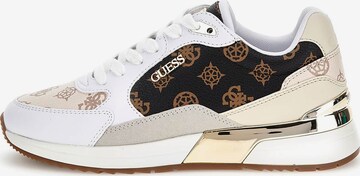 GUESS Sneakers in Brown: front