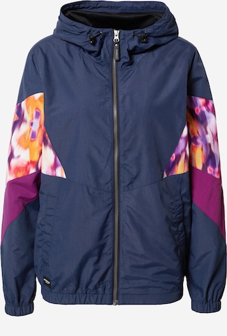 Iriedaily Between-season jacket 'Streetz' in Blue: front