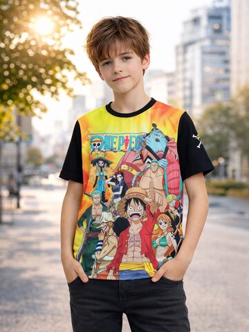 One Piece Shirt 'Crew'‌‌‌‌ in Schwarz