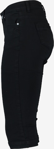 Coupe slim Pantalon 'Jenna' Hailys en noir