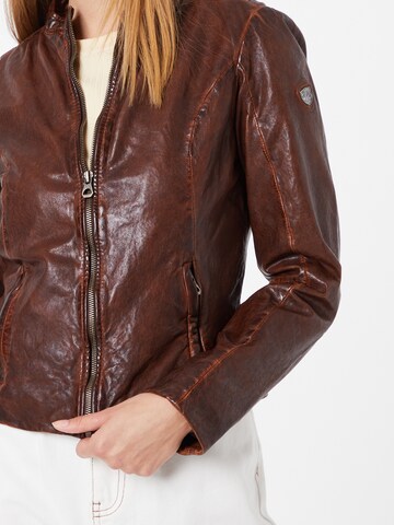 Gipsy Between-season jacket 'Channy' in Brown