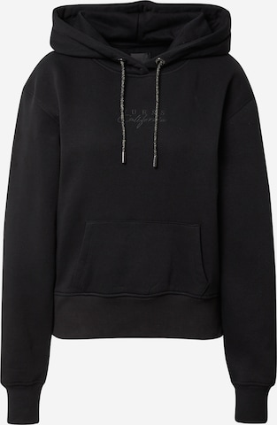 GUESS Sweatshirt 'HANNE' in Black: front