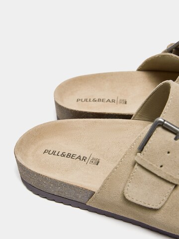 Pull&Bear Pantoletter i beige