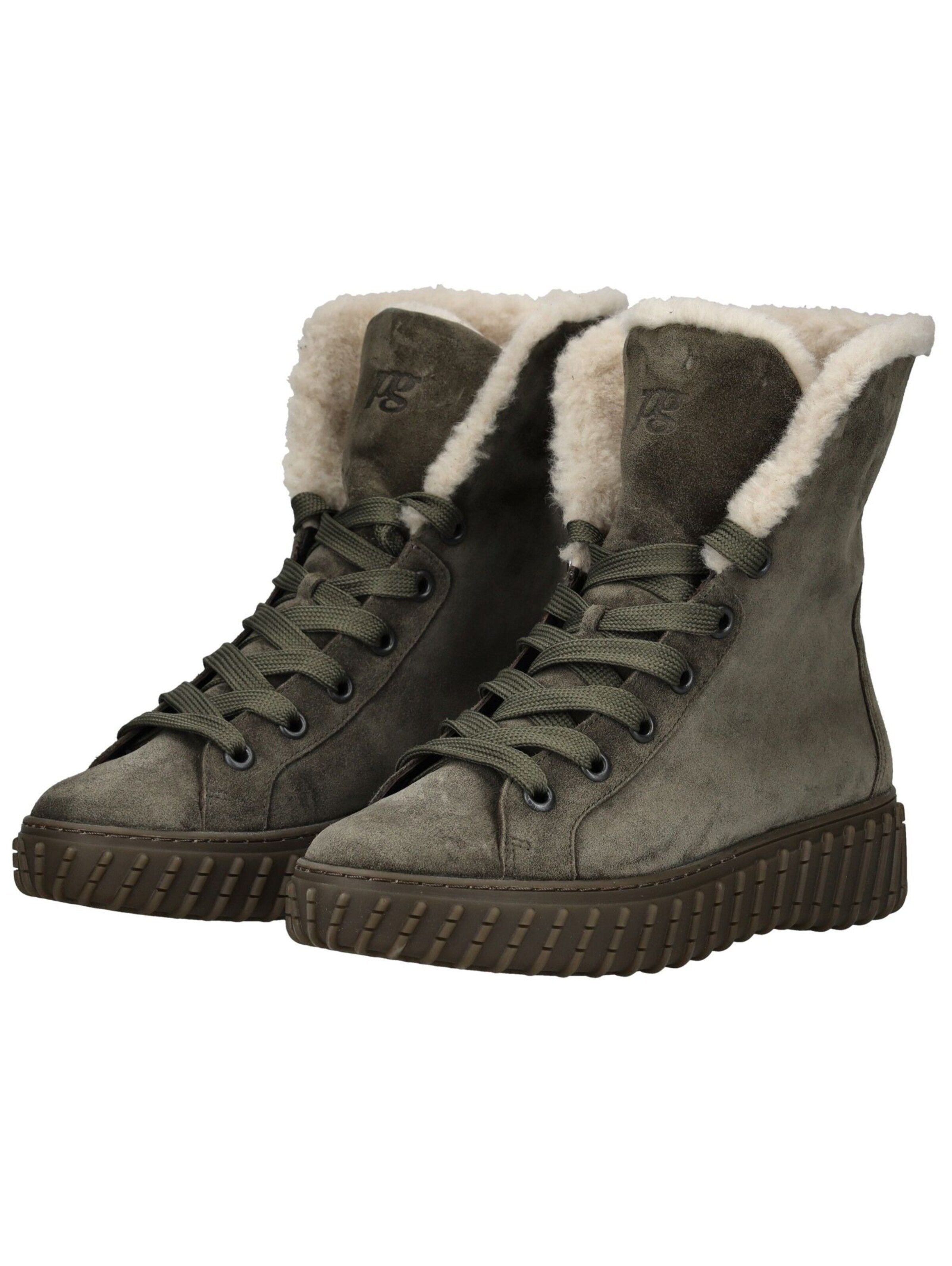 Bottines à lacets Paul Green en vert