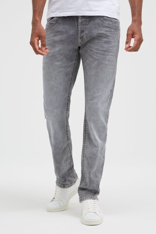 CAMP DAVID Regular Jeans NI:CK Regular Fit in Grau: Vorderseite