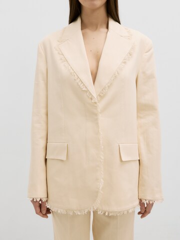 Blazer 'Yannina' EDITED en beige : devant