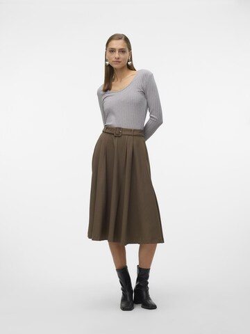 Jupe VERO MODA en marron
