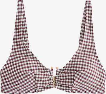 purpurinė Next Trikampė Bikinio viršutinė dalis: priekis