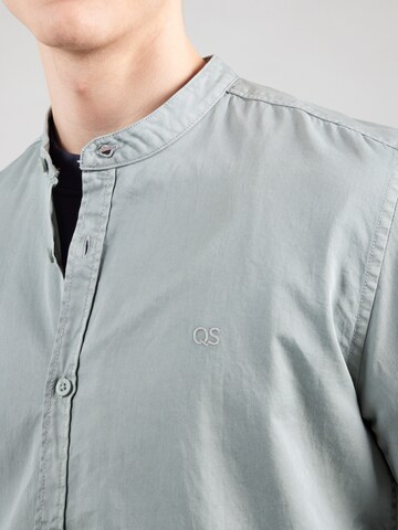Coupe regular Chemise QS en vert