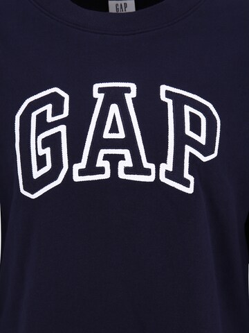 Gap Petite Sweatshirt in Blau