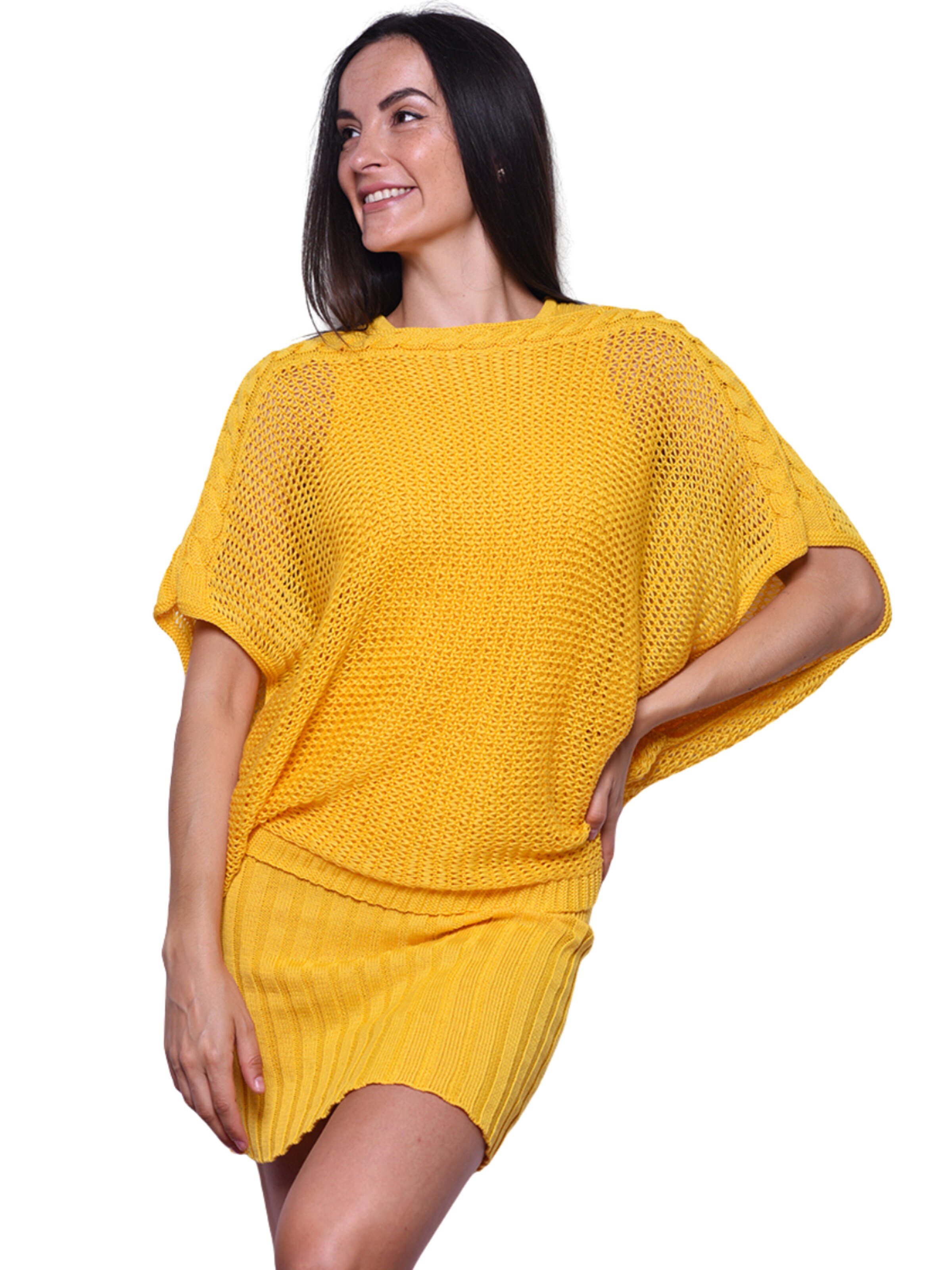 Süel knitwear - Jersey 'Birthday' en amarillo