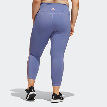 ADIDAS SPORTSWEAR Skinny Workout Pants in Purple