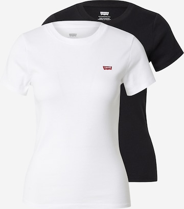 LEVI'S ®Majica 'Essential' - crna boja: prednji dio