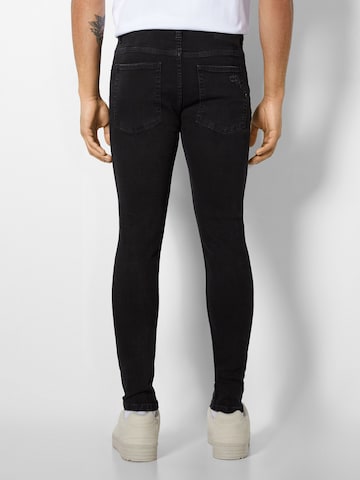Bershka Skinny Jeans in Zwart