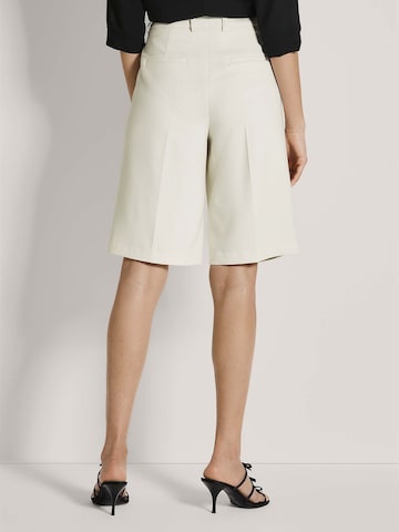 Regular Pantalon à pince MADELEINE en blanc