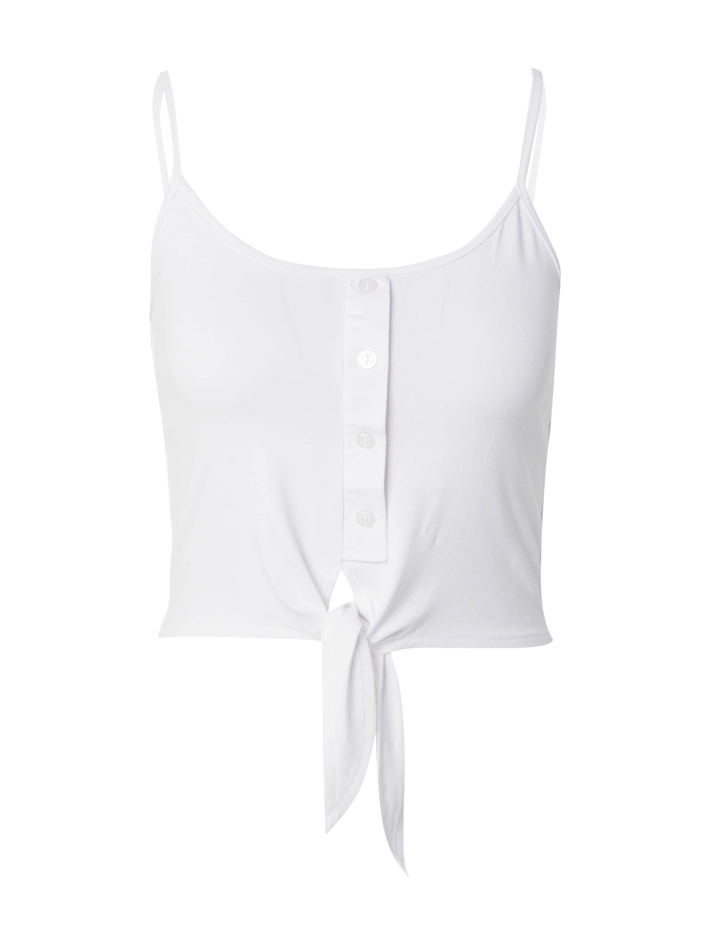 ABOUT YOU Topp 'Sarah', värv valge: eest vaates