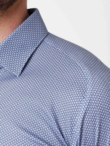 DESOTO Slim fit Overhemd in Blauw