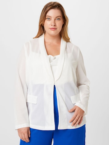 Persona by Marina Rinaldi Blazer 'OSTUNI' in White: front