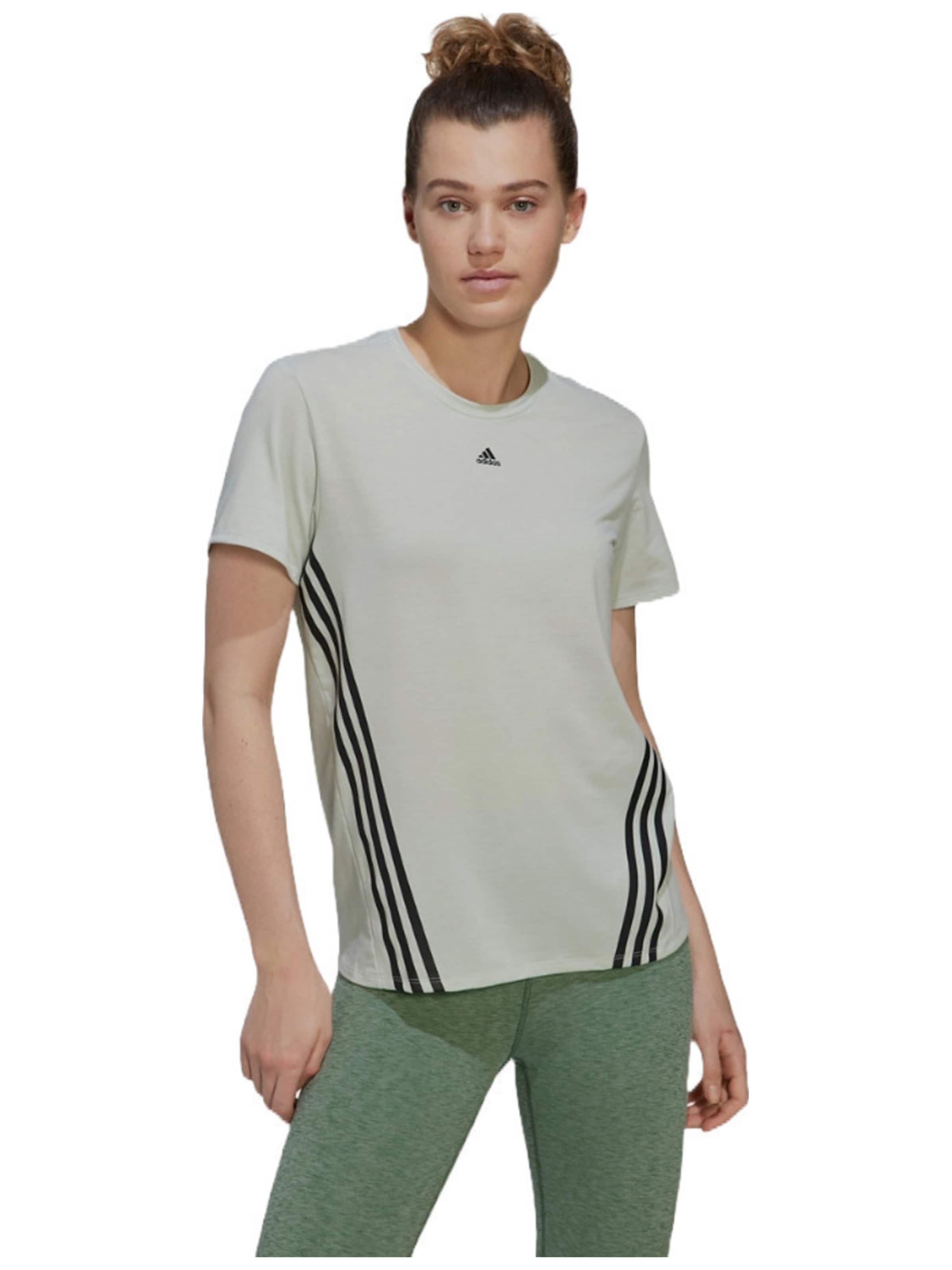 ADIDAS - Camiseta en verde: frente