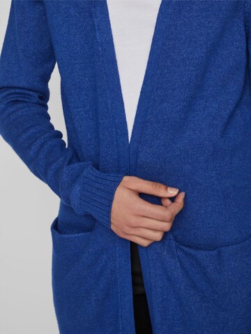 VILA Gebreid vest 'Ril' in Blauw