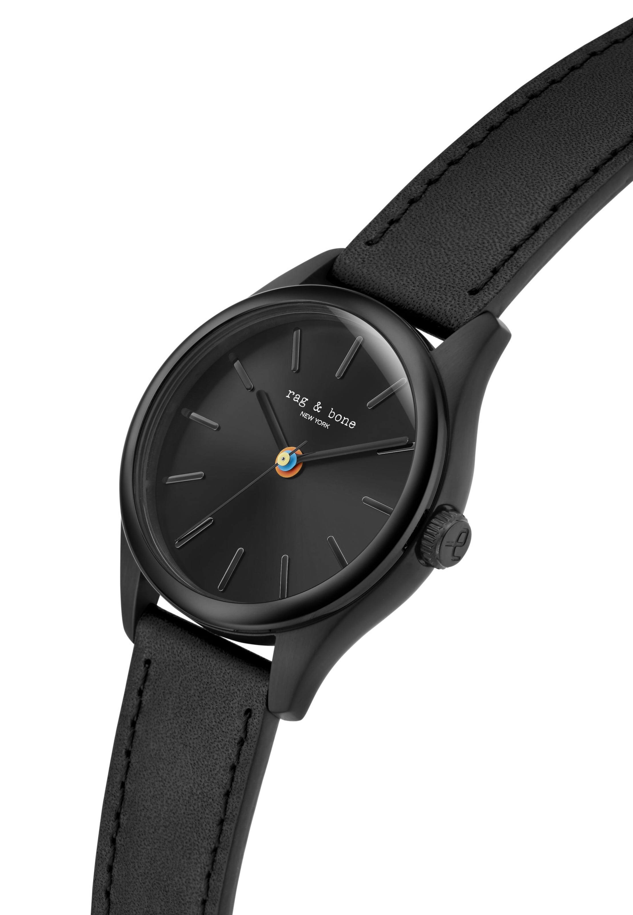 rag & bone Analog watch 'Dean' in Black