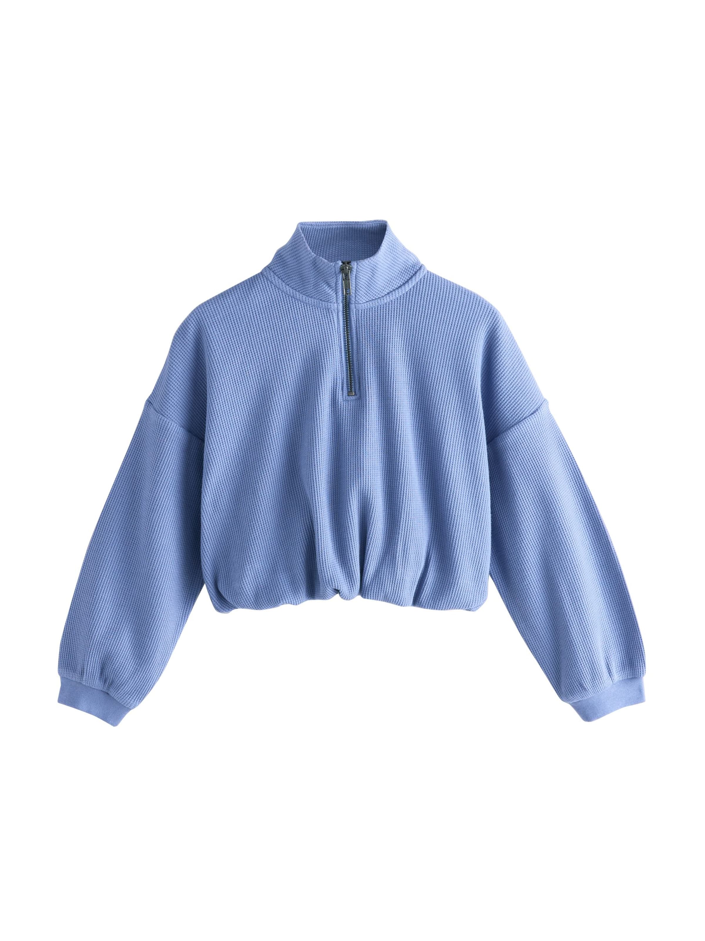 NextSweater majica - plava boja: prednji dio