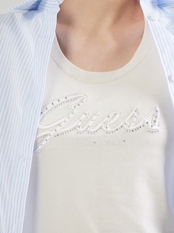 Maglietta di GUESS in bianco