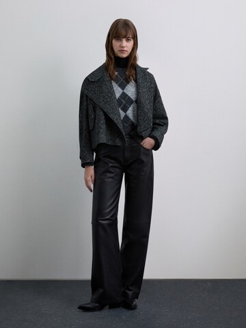 melns Scalpers Starpsezonu jaka 'Herring': no priekšpuses