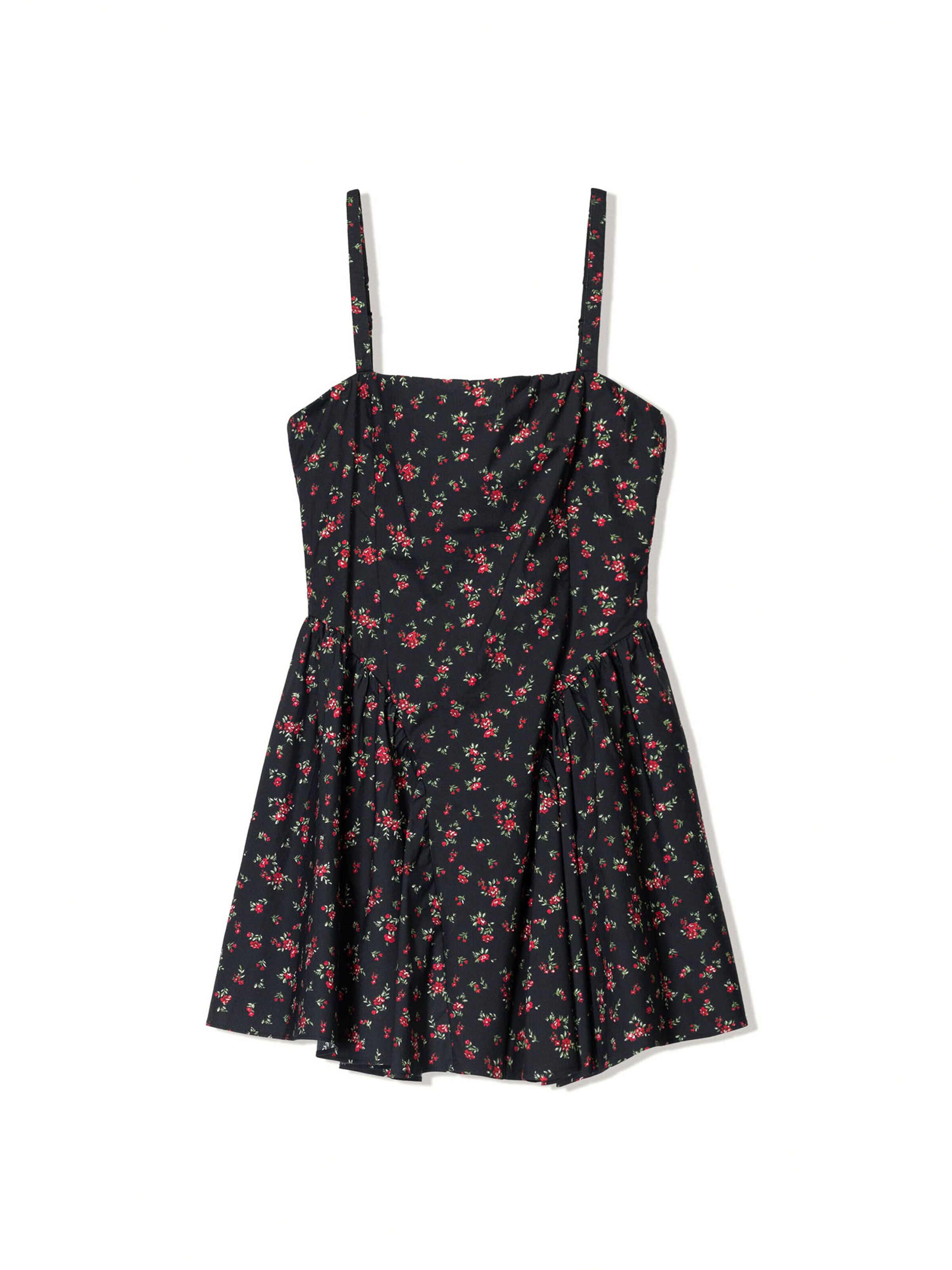 Bershka Nyári ruhák - fekete: elől