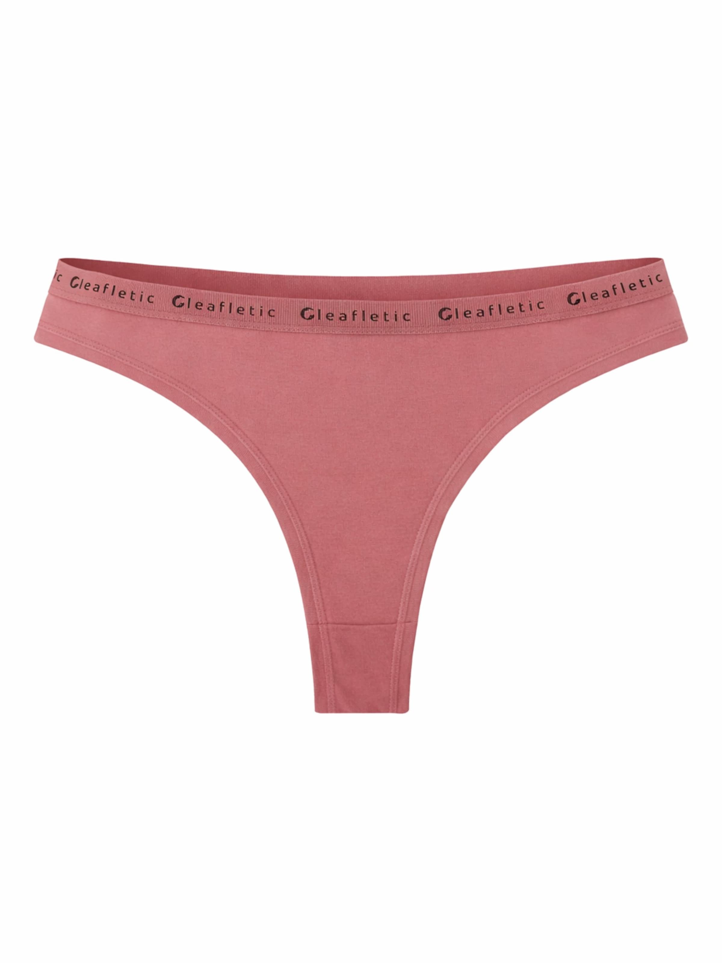 LEAFLETIC Panty in Pink: front