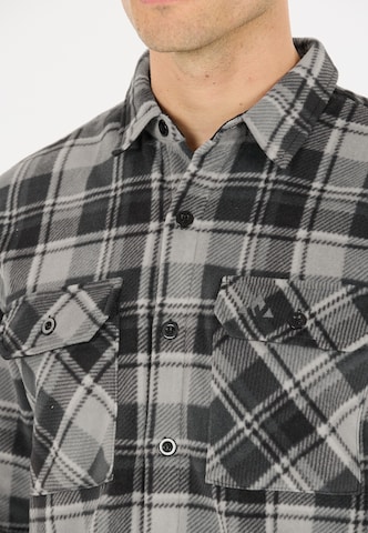 Whistler Regular Fit Fleecehemd 'Astrali' in Grau