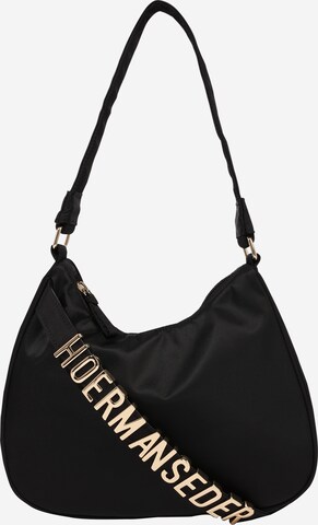 Hoermanseder x About You Shoulder bag 'Polly' in Black: front