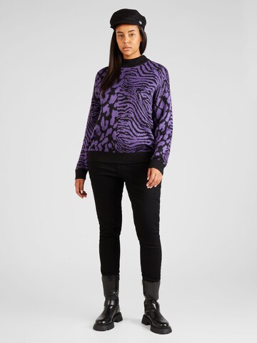 Vero Moda Curve Sweater 'VERA' in Purple