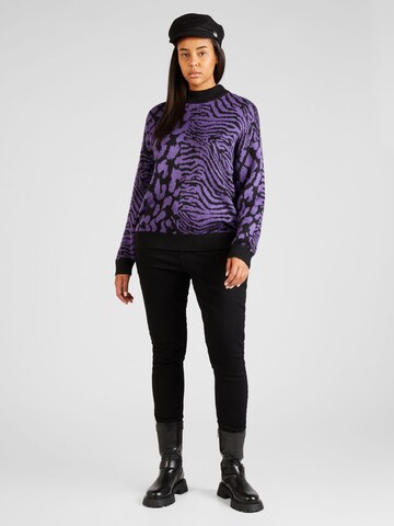 Vero Moda Curve Pulóver 'VERA' - lila