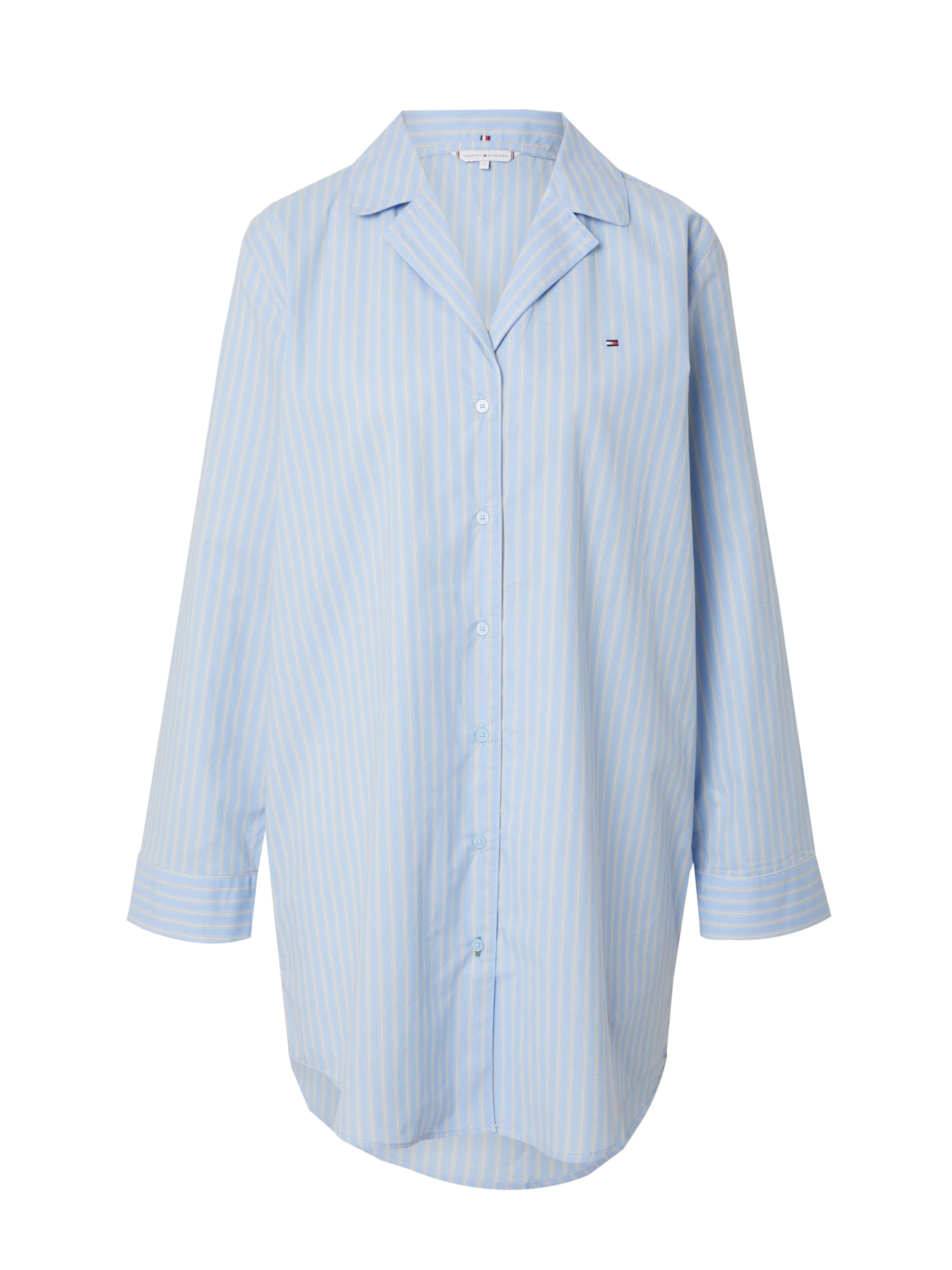 Chemise de nuit 'Essential' Tommy Hilfiger Underwear en bleu : devant