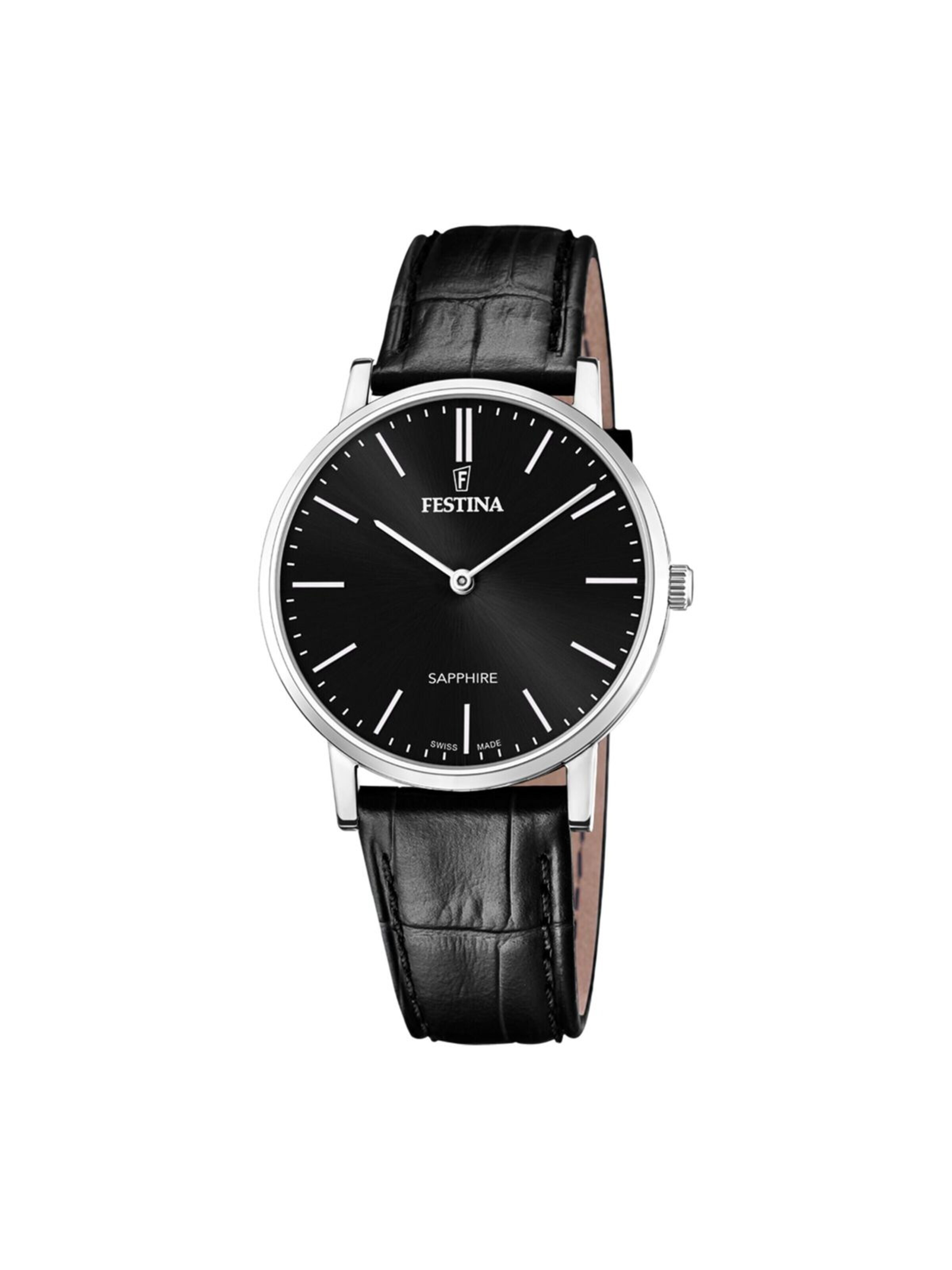 FESTINA Analog watch in Black: front