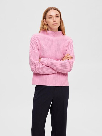 SELECTED FEMME Pullover 'Selma' in Pink