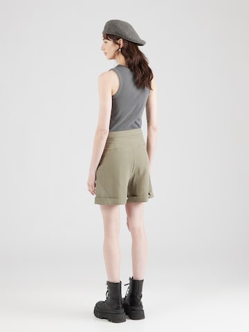ZABAIONE Loose fit Pleat-Front Pants 'Je44anne' in Green