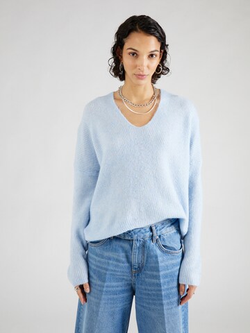 MOS MOSH Sweater in Blue: front