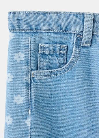 MANGO KIDS Wide Leg Jeans 'LASER' in Blau