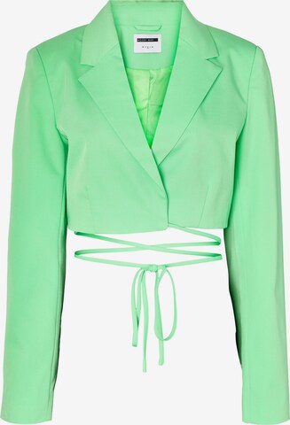 Noisy may - Blazer 'THEA' em verde: frente