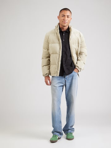 ALPHA INDUSTRIES Regularny krój Koszula 'Air Force' w kolorze czarny