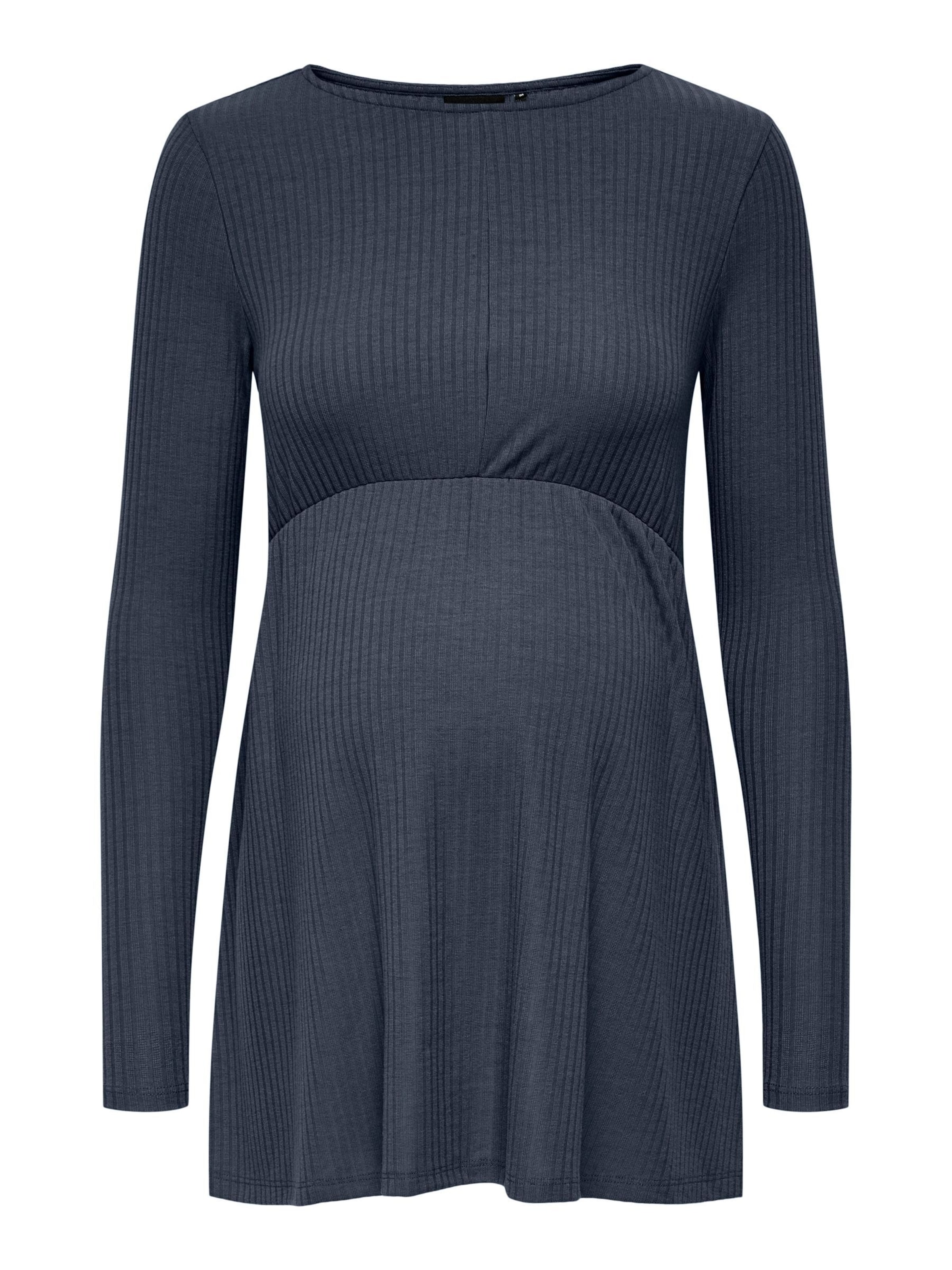 Only Maternity Camiseta 'OLMMALAYA' en azul, Vista del producto