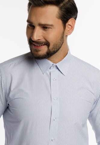 Slim fit Camicia business di DreiMaster Klassik in blu