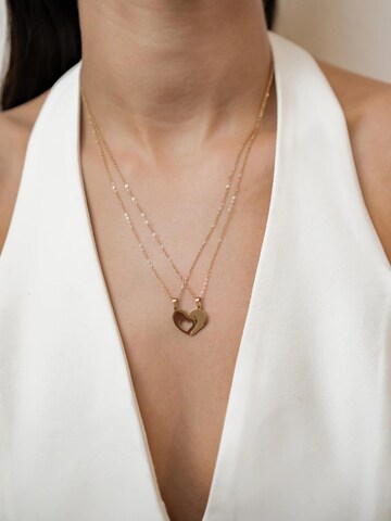 Hey Happiness Ketting 'Connected Family Heart' in Goud
