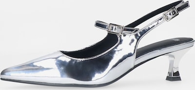 MANFIELD Slingpumps in silber, Produktansicht