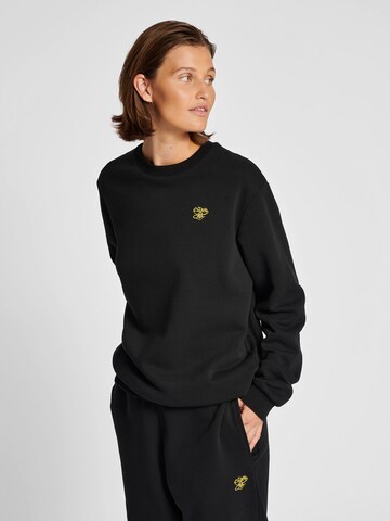 Hummel Athletic Sweatshirt in Black: front